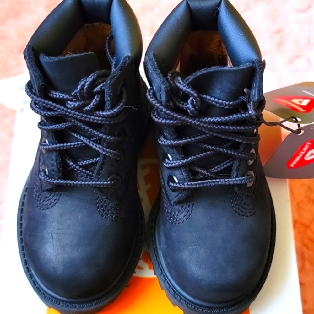 Timberland Toddler Black Boots
